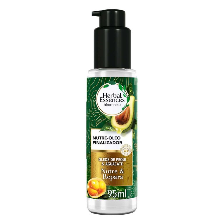 Aceite reparador de puntas Nutre e Hidrata Pequi & Aguacate Botella 95 mL
