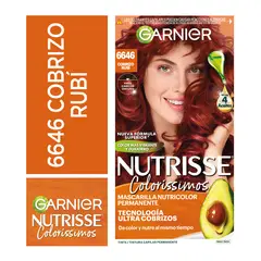 NUTRISSE - Tinte Colorissimo Tono 6646 Cobrizo Rubí