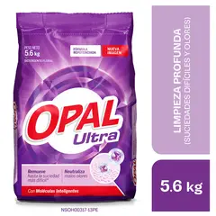 OPAL - Detergente en Polvo Ultra Bolsa 5.6 Kg