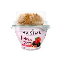 TOTTUS - Yogurt Griego Vakimu Frutos del Bosque y Granola Envase 180 g
