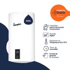 ROTOPLAS - TERMA DE ACUMULACION DIGITERMA 100L