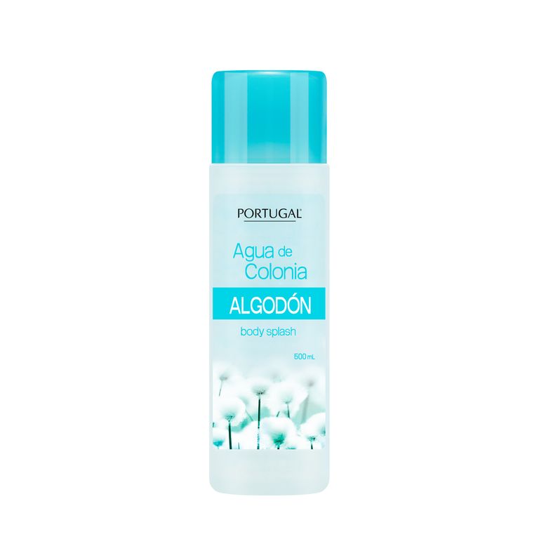 Agua de Colonia Algodón Botella 500 mL