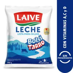 LAIVE - Leche Bolsitarro Bolsa 390 g
