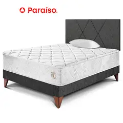 PARAISO - Dormitorio Loft Max 1.5 Plazas Europeo Charcoal