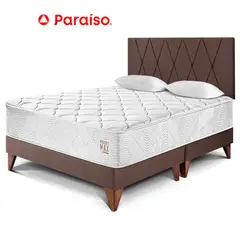 PARAISO - Dormitorio Loft Max King Europeo Chocolate