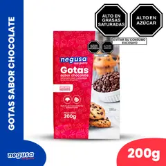 undefined - Gotas de Chocolate Negusa Bolsa 200 g