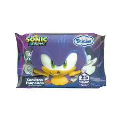 undefined - Toallitas Húmedas Tuinies Sonic Prime Empaque 25 Und