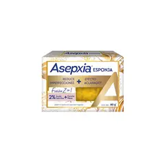 ASEPXIA - Jabón con Esponja Caja 80 g