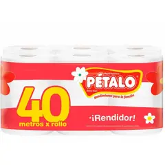 undefined - Papel Higienico Paracas Petalo 40 mtrs 12und
