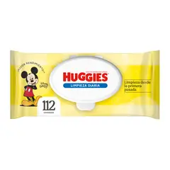 HUGGIES - Toallitas Húmedas Limpieza Diaria Empaque 112 Und