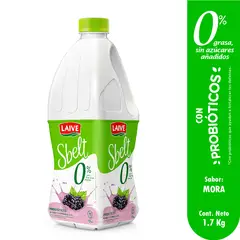 LAIVE - Yogurt Sbelt Descremado Mora Botella 1.7 Kg