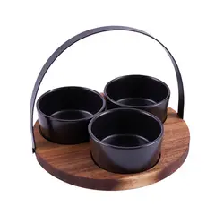 CASA JOVEN - Setx4 Bowls Redondo Base Asa Colors