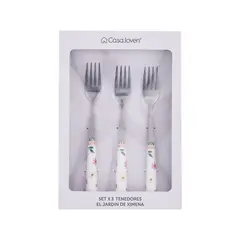 CASA JOVEN - Set Tenedores Jardín De Ximena 3 Piezas