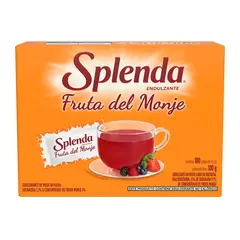 SPLENDA - Endulzante Fruta del Monje Caja 100 Sobres