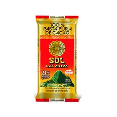 SOL DEL CUSCO - Pasta Pura Cacao Sin Azúcar Empaque 80 g