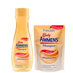 AMMENS - Pack Shampoo Avena 400 mL + Repuesto Doypack 400 mL