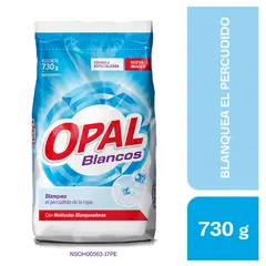 OPAL - Detergente Polvo Blancas Bolsa 730 g