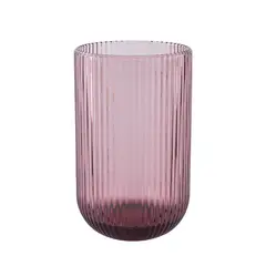 CASA JOVEN - VASO VIDRIO 400ML ROSADO COLORS