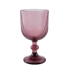 CASA JOVEN - COPA VIDRIO 320ML ROSADO COLORS