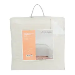 CASA JOVEN - Quilt Maria Velvet Sherpa Beige 1.5 Plaza