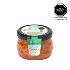 CASA VERDE - Bruschetta Pimiento y Alcachofa Envase 235 g