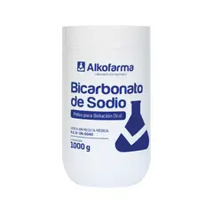 ALKOFARMA - Bicarbonato de Sodio Envase 1 Kg