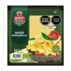 BRAEDT - Queso Mozzarella Empaque 90 g