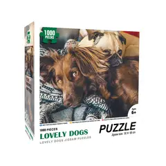 GENERICO - Rompecabezas Perritos 1000 Pzas