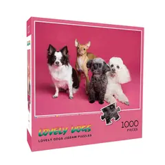 GENERICO - Rompecabezas Perritos 1000 Pzas