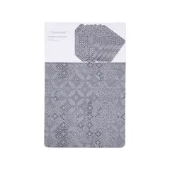 CASA JOVEN - Pack Individual + Posavasos x6 Gris