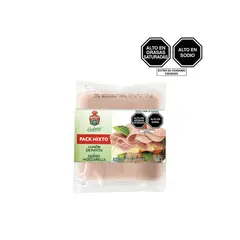 BRAEDT - Pack Jamón Pavita & Queso Mozzarella Empaque 340 g