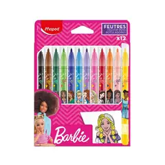 MAPED - Plumones Barbie Caja 12 Und