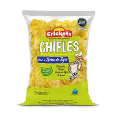 GENERICO - Chifle Crickets Sabor Leche de Tigre Bolsa 500 g