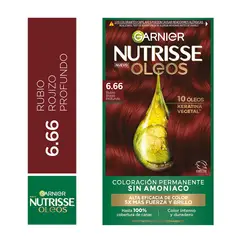NUTRISSE - Tinte Oleos Tono 6.66 Rubio Rojizo Profundo