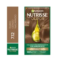 NUTRISSE - Tinte Oleos Tono 7.12 Rubio Cenizo