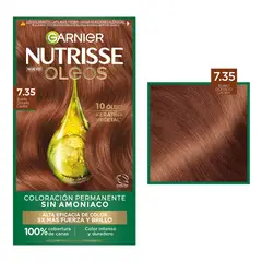 NUTRISSE - Tinte Oleos Tono 7.35 Rubio Dorado Caoba