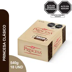 PRINCESA - Chocolate Display 18 Und