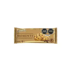 COLOMBINA - Galletas Moments Chips de Chocolate Empaque 132 g