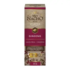 TIO NACHO - Shampoo Ginseng Botella 415 mL