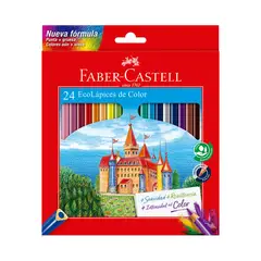 FABER CASTELL - Colores Ecológicos Empaque 24 Und