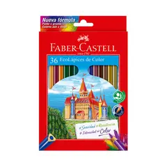 FABER CASTELL - Colores Ecológicos Empaque 36 Und