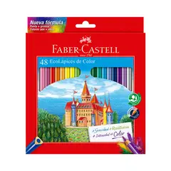 FABER CASTELL - Colores Ecológicos Empaque 48 Und
