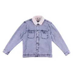 REDWOOD - Casaca Jean Con Chiporro Hombre