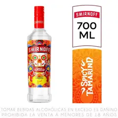 SMIRNOFF - Vodka Tamarindo Botella 700 mL