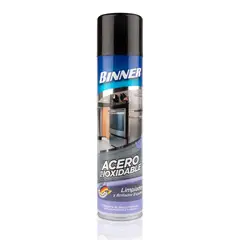 BINNER - Limpiador en Aerosol de Acero Inoxidable Envase 400 mL