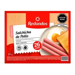 REDONDOS - Salchicha de Pollo Empaque 900 g