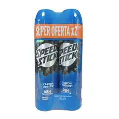 SPEED STICK - Antitranspirante en Spray Carbon Absorb Empaque 2 Und