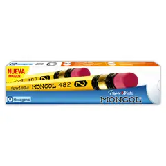 MONGOL - Lápiz Paper Mate Hexágonal Caja 12 Und
