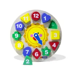 VINIFAN - Rompecabezas Relieve Reloj 12 Piezas