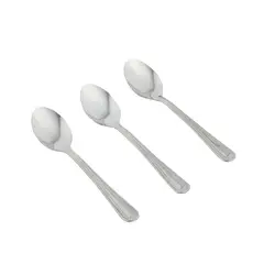 CASA JOVEN - Juego de Cucharitas Acero Inoxidable 3 Piezas 1.5mm